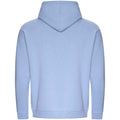 Sky Blue - Back - Awdis Mens Organic Hoodie