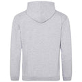 Grey Heather - Back - Awdis Mens Organic Hoodie