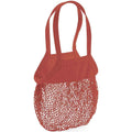 Orange Rust - Front - Westford Mill Mesh Tote Bag