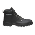 Black - Back - Portwest Mens Steelite Thor S3 Leather Safety Boots