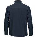 Navy - Back - Stormtech Mens Cascades Soft Shell Jacket