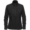 Black - Front - Stormtech Womens-Ladies Cascades Soft Shell Jacket