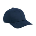 Navy - Front - Beechfield Urbanwear 6 Panel Snapback Cap