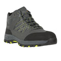 Briar Grey-Lime Punch - Front - Regatta Mens Sandstone Safety Boots