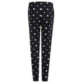 Navy-White - Back - SF Womens-Ladies Stars Lounge Pants