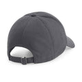 Graphite Grey - Back - Beechfield Unisex Adult 6 Panel Cap