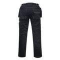 Black - Back - Portwest Mens Holster Stretch Cargo Trousers