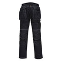 Black - Front - Portwest Mens Holster Stretch Cargo Trousers