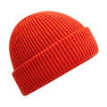 Fire Red - Front - Beechfield Wind Resistant Recycled Beanie
