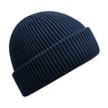 French Navy - Front - Beechfield Wind Resistant Recycled Beanie