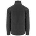 Charcoal - Back - PRO RTX Unisex Adult Fleece Jacket