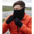 Black - Back - Beechfield Fleece Recycled Snood