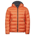 Dusty Orange - Front - Tee Jays Mens Lite Padded Jacket