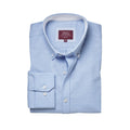 Sky Blue - Front - Brook Taverner Mens Lawrence Formal Shirt