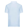 Sky Blue - Back - Awdis Childrens-Kids Academy Pique Polo Shirt