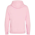 Baby Pink - Front - Awdis Unisex Adult Crossover Collar Hoodie