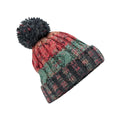 Watermelon Breeze - Front - Beechfield Unisex Adult Corkscrew Pom Pom Beanie