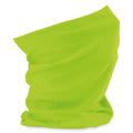 Lime Green - Front - Beechfield Childrens-Kids Morf Snood