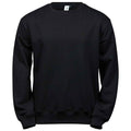 Black - Front - Tee Jays Mens Power Organic Sweatshirt