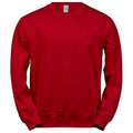 Red - Front - Tee Jays Mens Power Organic Sweatshirt