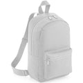 Light Grey - Back - Bagbase Essential Fashion Mini Backpack