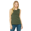 Military Green - Lifestyle - Bella + Canvas Womens-Ladies Jersey Tank Top