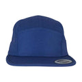 Sea Blue - Side - Flexfit Jockey Cap