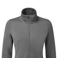 Dark Grey - Back - Premier Womens-Ladies Dyed Sweat Jacket