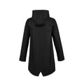 Deep Black - Back - NEOBLU Womens-Ladies Antoine Wax Parka