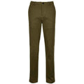 Deep Khaki - Front - NEOBLU Womens-Ladies Gustave Chinos