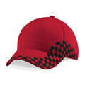 Classic Red - Front - Beechfield Unisex Adult Grand Prix Baseball Cap