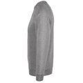 Grey - Side - NEOBLU Mens Nelson Marl French Terry Sweatshirt