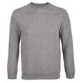Grey - Front - NEOBLU Mens Nelson Marl French Terry Sweatshirt