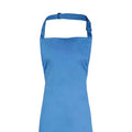 Sapphire Blue - Back - Premier Unisex Adult Colours Full Apron