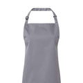 Steel - Back - Premier Unisex Adult Colours Full Apron