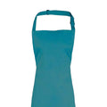 Teal - Back - Premier Unisex Adult Colours Full Apron