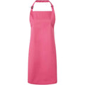 Fuchsia - Front - Premier Unisex Adult Colours Full Apron