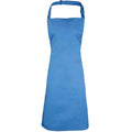 Sapphire Blue - Front - Premier Unisex Adult Colours Full Apron