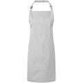 Silver - Front - Premier Unisex Adult Colours Full Apron