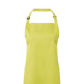 Lime - Back - Premier Unisex Adult Colours Full Apron