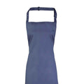 Marine Blue - Back - Premier Unisex Adult Colours Full Apron