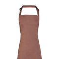 Mocha - Back - Premier Unisex Adult Colours Full Apron