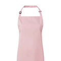 Pink - Back - Premier Unisex Adult Colours Full Apron