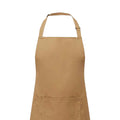 Camel - Back - Premier Unisex Adult Colours Pocket Full Apron