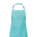 Duck Egg - Back - Premier Unisex Adult Colours Pocket Full Apron