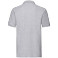 Athletic Heather - Back - Fruit of the Loom Mens Premium Pique Polo Shirt