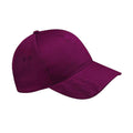 Burgundy - Front - Beechfield Ultimate Baseball Cap