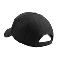 Black - Back - Beechfield Ultimate Baseball Cap