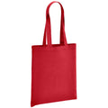 Red - Front - Brand Lab Organic Shopper Bag