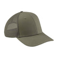 Olive - Front - Beechfield Urbanwear Trucker Cap